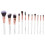 12-delige Draagbare Make-up Borstelset Oogschaduw Blush 1