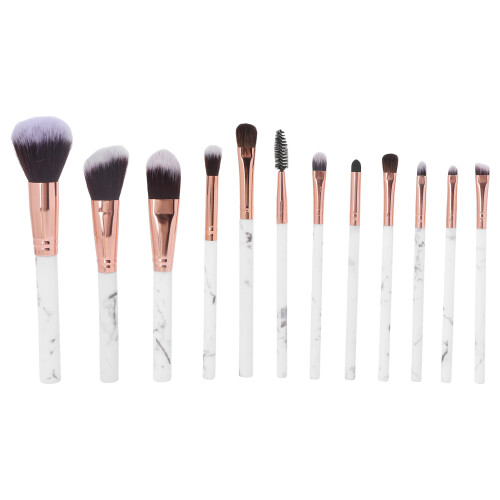 12-delige Draagbare Make-up Borstelset Oogschaduw Blush