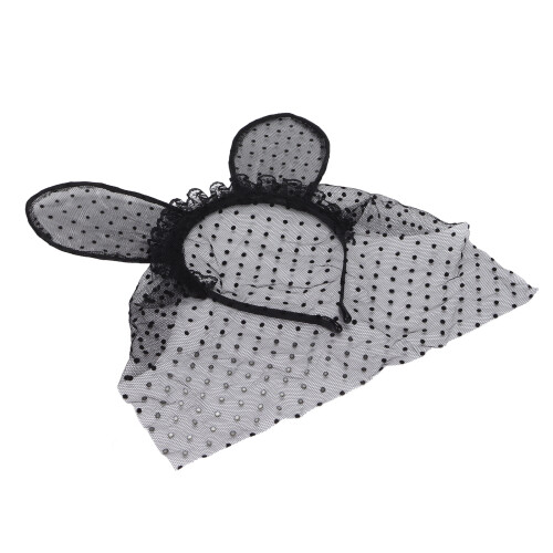 (Round) Katzenohren Stirnband Hohl Osterkostüm Accessoire 1