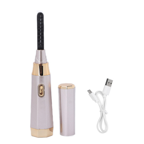 (Pink) Elektrischer Wimpernlockenstab, langanhaltend, Pink