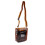 (Brown) Verstellbare Friseurschere-Tasche mit Schultergurt, Gelb 3