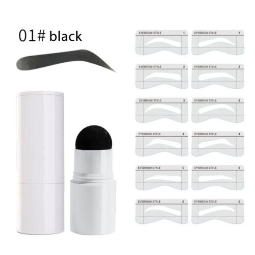 Waterdichte Wenkbrauwstempel Kit Langdurig 1