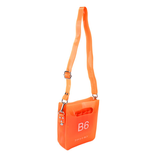 (Orange) Verstellbare Friseurschere-Tasche mit Schultergurt, Gelb 2