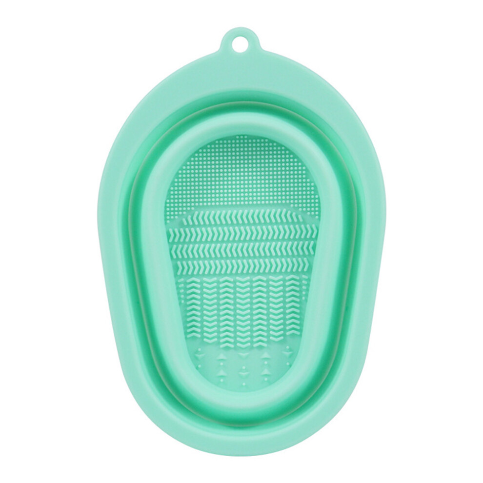 Silicone Makeup Brush Cleaning Mat with Bowl