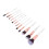 12-delige Draagbare Make-up Borstelset Oogschaduw Blush 3