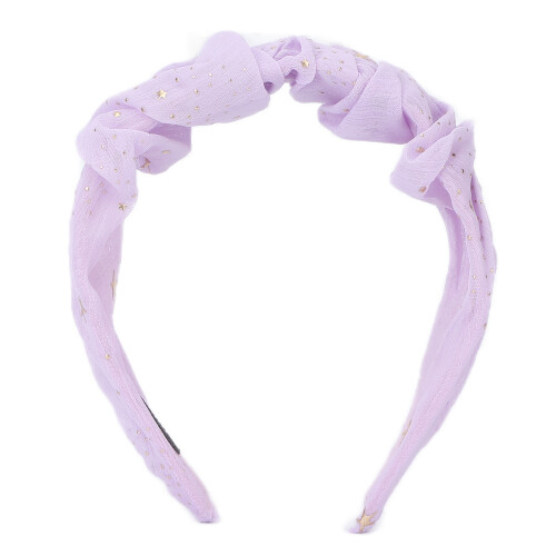 (Purple) Glitter hoofdband paars feest bruiloft