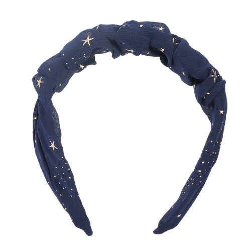 (Navy Blue) Glitter hoofdband paars feest bruiloft
