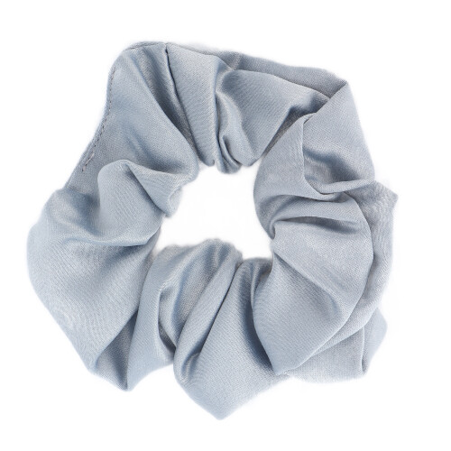 (Silver Gray) Elastische Haargummis, reine Farbe, weich, für Mädchen