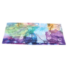 (#FF92‑4) Bedrucktes breites Yoga-Haarband für Damen