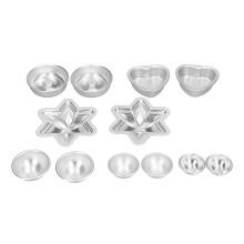 (#23) Aluminium Badzout Ballen Moulds #23