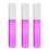 (Purple) 3x 10ml Parfüm-Roller Öl-Sprüher Rot 1