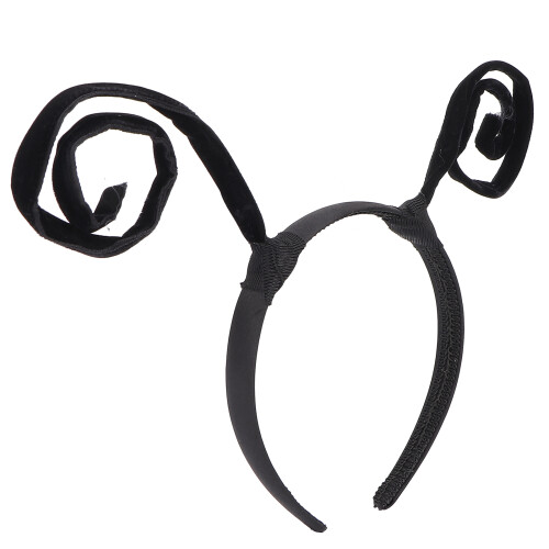 Verzerrte Antennen Stirnband Schwarz Cosplay 1