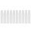 (White) 10x Mini-Parfüm-Sprayflaschen 2ml leer Weiß 4