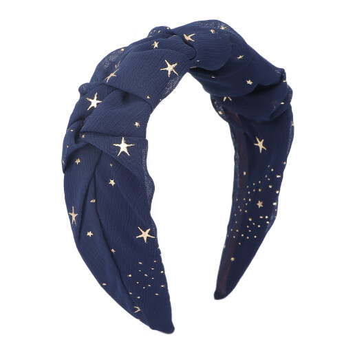 (Navy Blue) Glitter hoofdband paars feest bruiloft 2