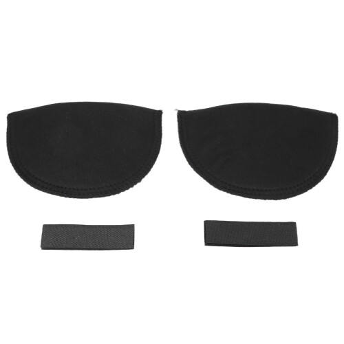 Soft Sponge Shoulder Pads Anti Slip Reusable Black 1