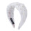 (White) Glitter hoofdband paars feest bruiloft 2