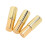 (Gold) 3pcs Glass Perfume Roller Bottle 5ml Silver 2