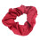 (Red) Elastische Haargummis, reine Farbe, weich, für Mädchen 4