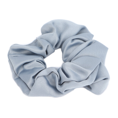 (Silver Gray) Elastische Haargummis, reine Farbe, weich, für Mädchen 2