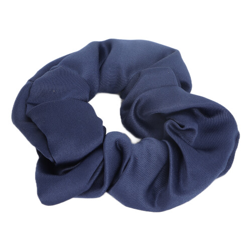(Dark Blue) Elastische Haargummis, reine Farbe, weich, für Mädchen 1