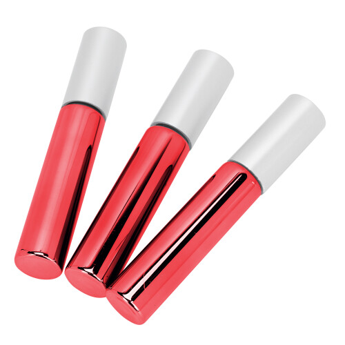 (Red) 3x 10ml Parfüm-Roller Öl-Sprüher Rot 2