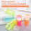 Siliconen Nagelstempel Set met Schraap 2