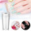 Siliconen Nagelstempel Set met Schraap 3