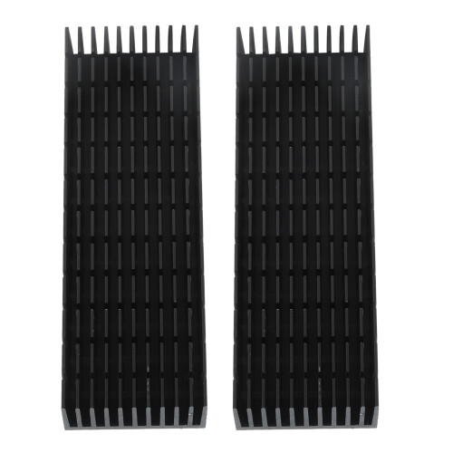2 Stück Kühlrippen Aluminium-Kühler 2