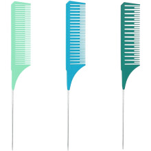 3Pcs Rat Tail Highlighting Combs for Women Men Salon