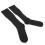 (S/M) Compression Socks Elastic Breathable Running Men Women Black S/M 5