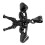 (Black) Titanium Steel Weight Lifter Zipper Pulls Black 5