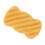 (Yellow) Pflanzenfaserschwamm weiß, waschbar 4