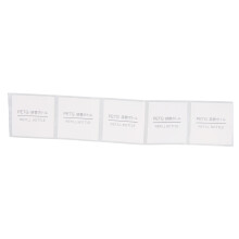 (5pcs 32 X 32mm / 1.3 X 1.3in) Rechteckige Klebeetiketten-Auffüllung 16x 11x21mm