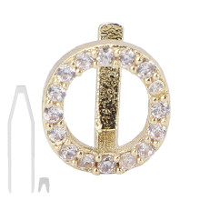 (O Gold) Goldener Zahnschmuck mit Buchstaben Hip-Hop