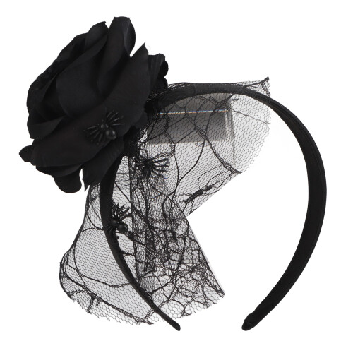 Kunstroos Hoofdband Gauze Halloween Cosplay