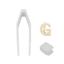 (Gold) Gouden letter G tandbeugel cosplay decoratie