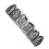 (Black) Bracciale Denti Placcati Nero Halloween 3