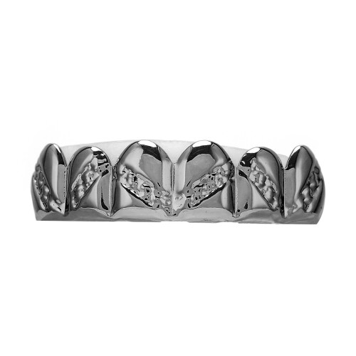 (Black) Bracciale Denti Placcati Nero Halloween 1
