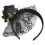 Kunstroos Hoofdband Gauze Halloween Cosplay 4