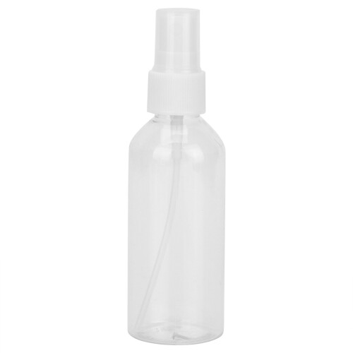 (100ml) Mini Transparente Nachfüllbare Feinzerstäuber-Sprühflasche 50ml