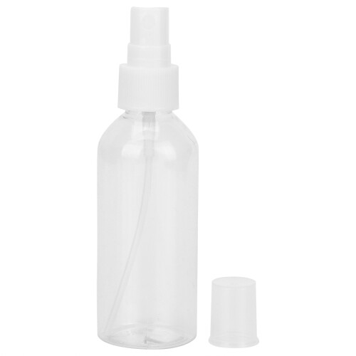 (100ml) Mini Transparente Nachfüllbare Feinzerstäuber-Sprühflasche 50ml 1