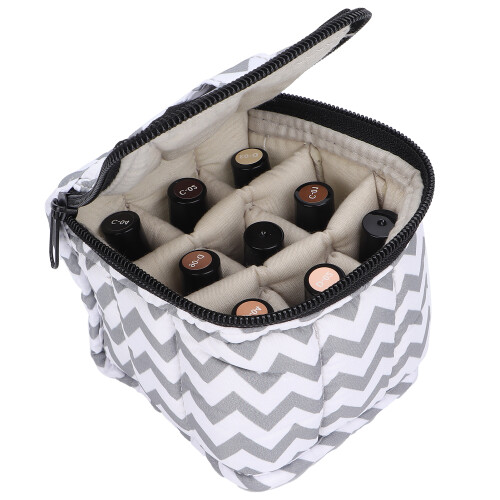 Nail Polish Case Holds 9 Bottles Organizer 1