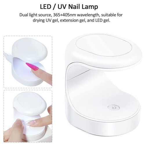Mini Portable UV LED Nail Lamp Gel Dryer 2