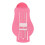(Pink) Fußmessgerät für Kinder - Rosa 2