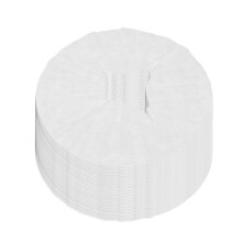 (Thin) 100Pcs Disposable Headrest Covers Ultra Soft NonWoven with Holes