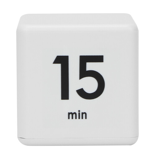(15‑20‑30‑60 Minutes) Salon Flip Timer Cube 15-60 Min
