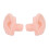 1 Pair Silicone Ear Model Flexible 2