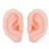 1 Pair Silicone Ear Model Flexible 5