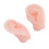 1 Pair Silicone Ear Model Flexible 4