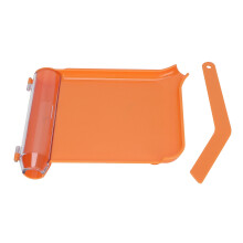 Pil Teller Tray Oranje NonContact Dispenser met Spatel Deksel